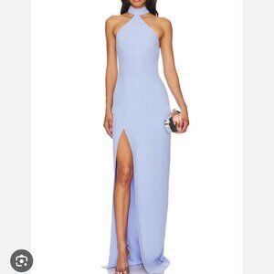 Amanda Uprichard Halter Gown – Lavender (Size M)